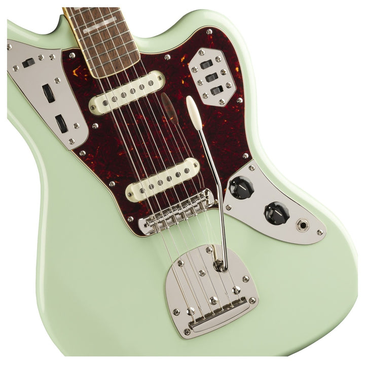 Đàn Guitar Điện Squier Classic Vibe 70s Jaguar, Indian Laurel Fingerboard, Surf Green