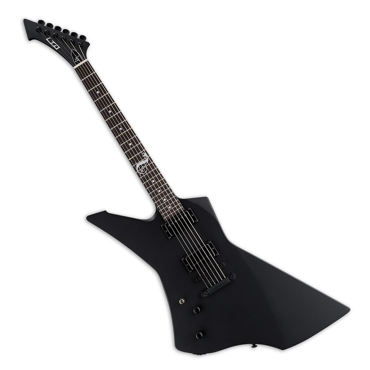 ESP LTD James Hetfield Snakebyte Left Handed, Satin Black