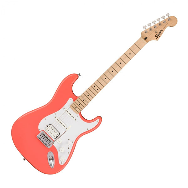 Đàn Guitar Điện Squier Sonic Stratocaster HSS Maple Fingerboard Tahitian Coral