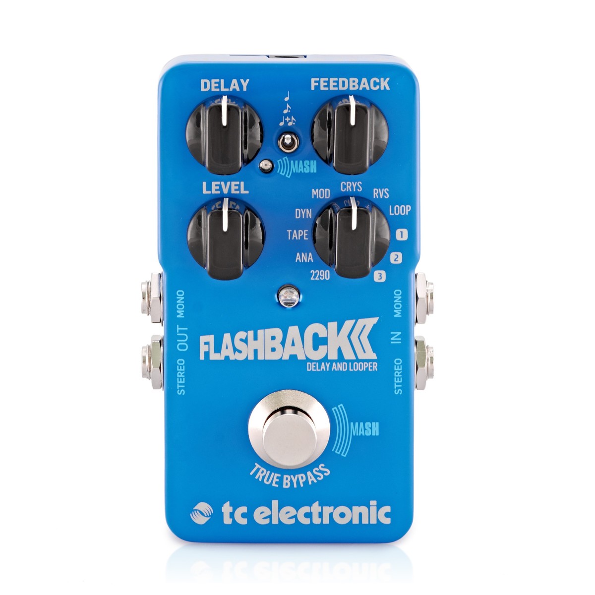 Delay Pedal Guitar TC Electronic Flashback 2