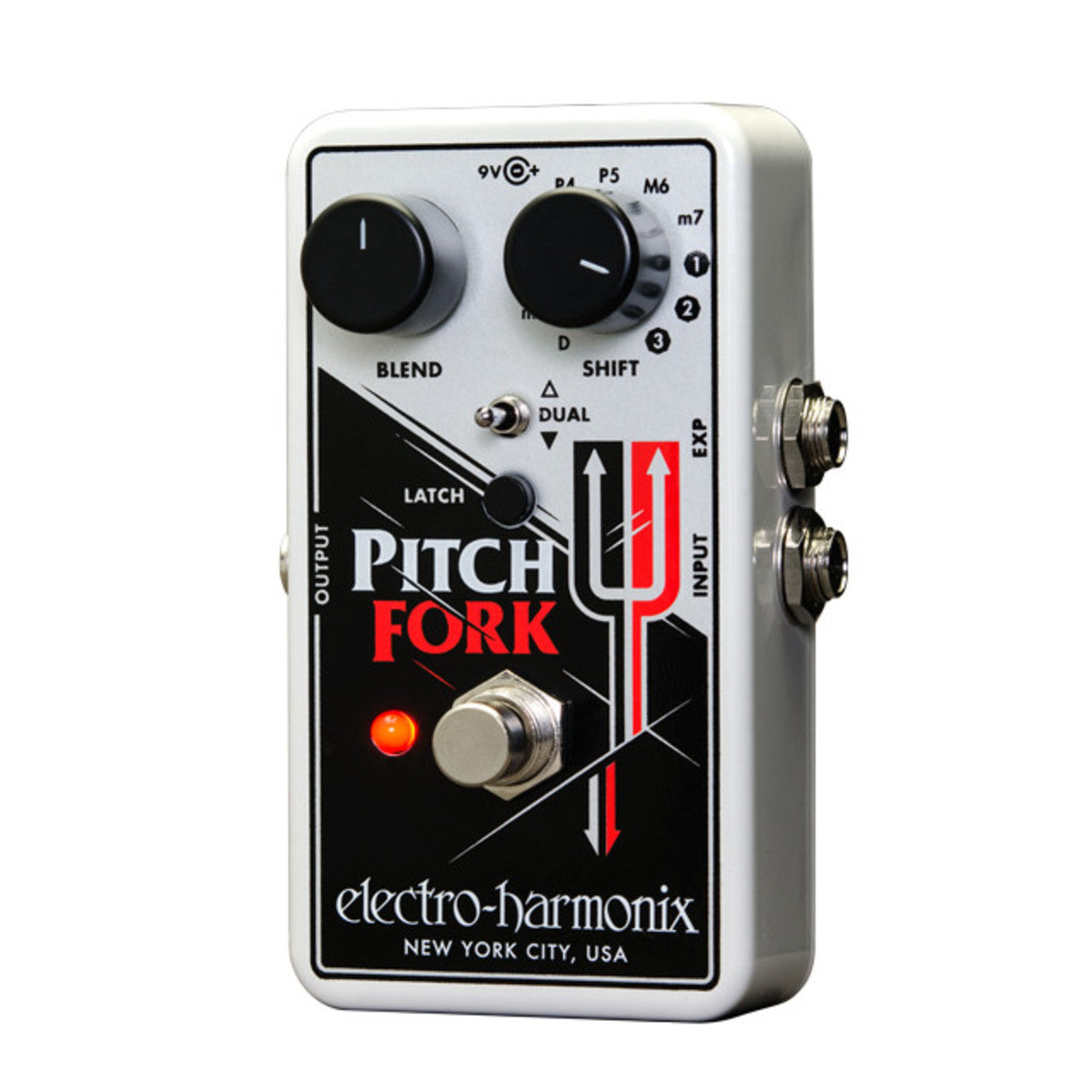 Synth Pedal Guitar Electro Harmonix Pitch Fork Polyphonic Pitch Shifter - Nearly New