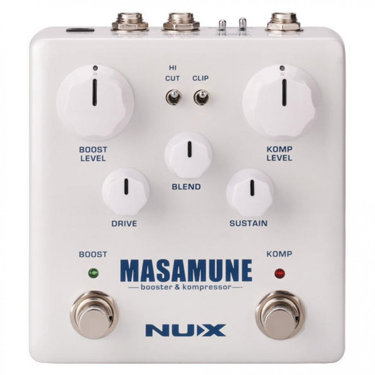 NUX Boost Pedal Guitar NBK-5 Masamune, Analog Pedal