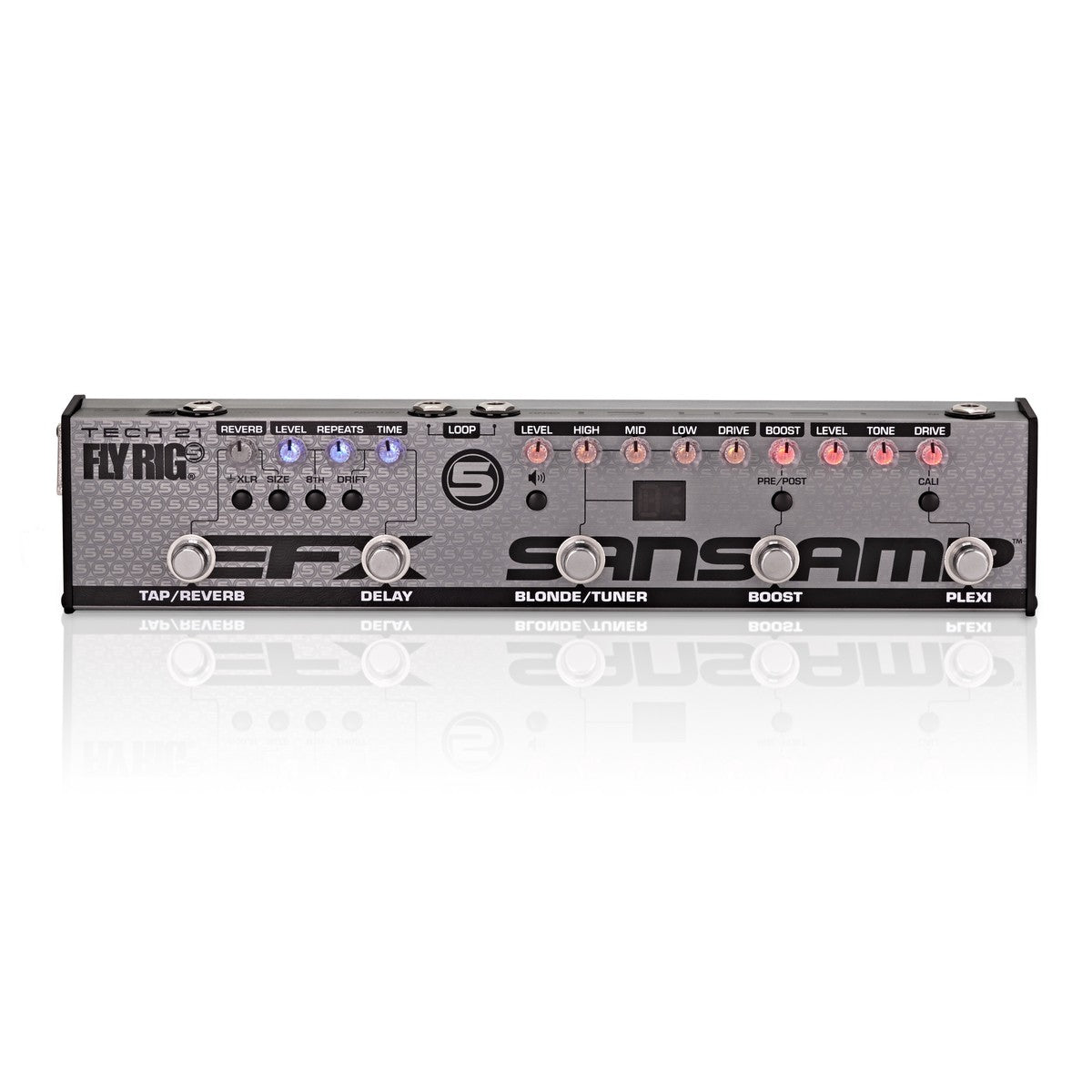 Multi Efects Pedal Guitar Tech 21 SansAmp