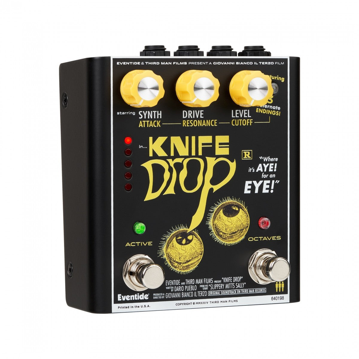 Synth Pedal Guitar Eventide Knife Drop Fuzz Octave
