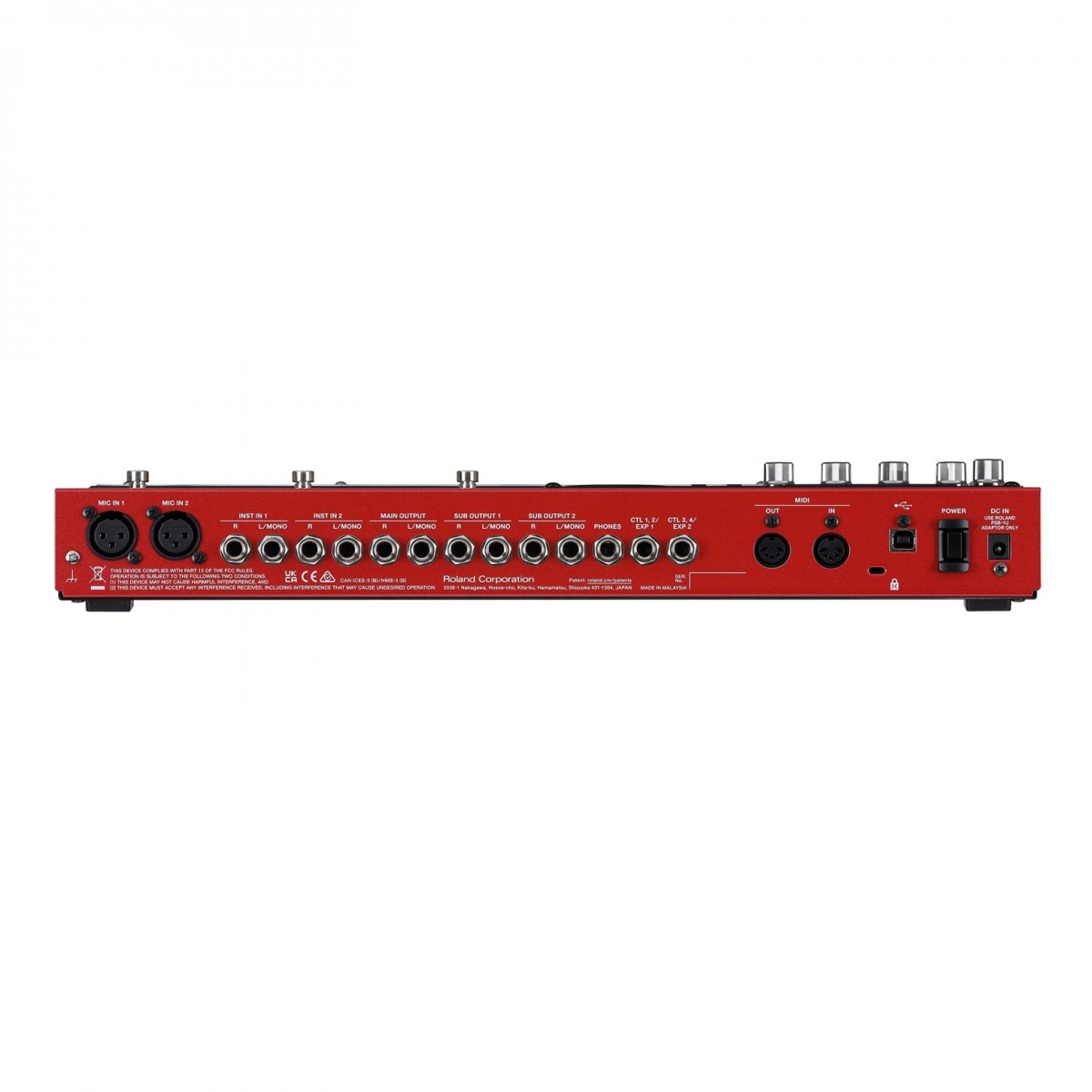 Looper Pedal Guitar Boss RC-600 6 Track