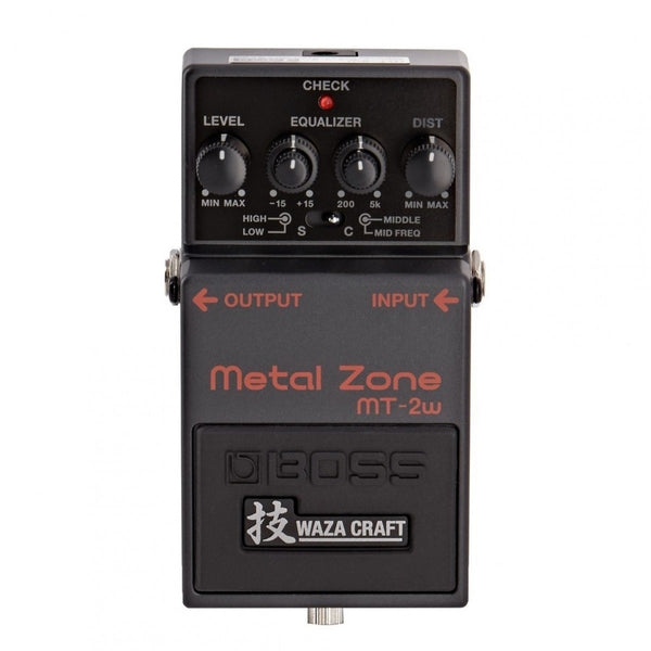 Distortion Pedal Guitar Boss MT-2W Waza Craft Metal Zone