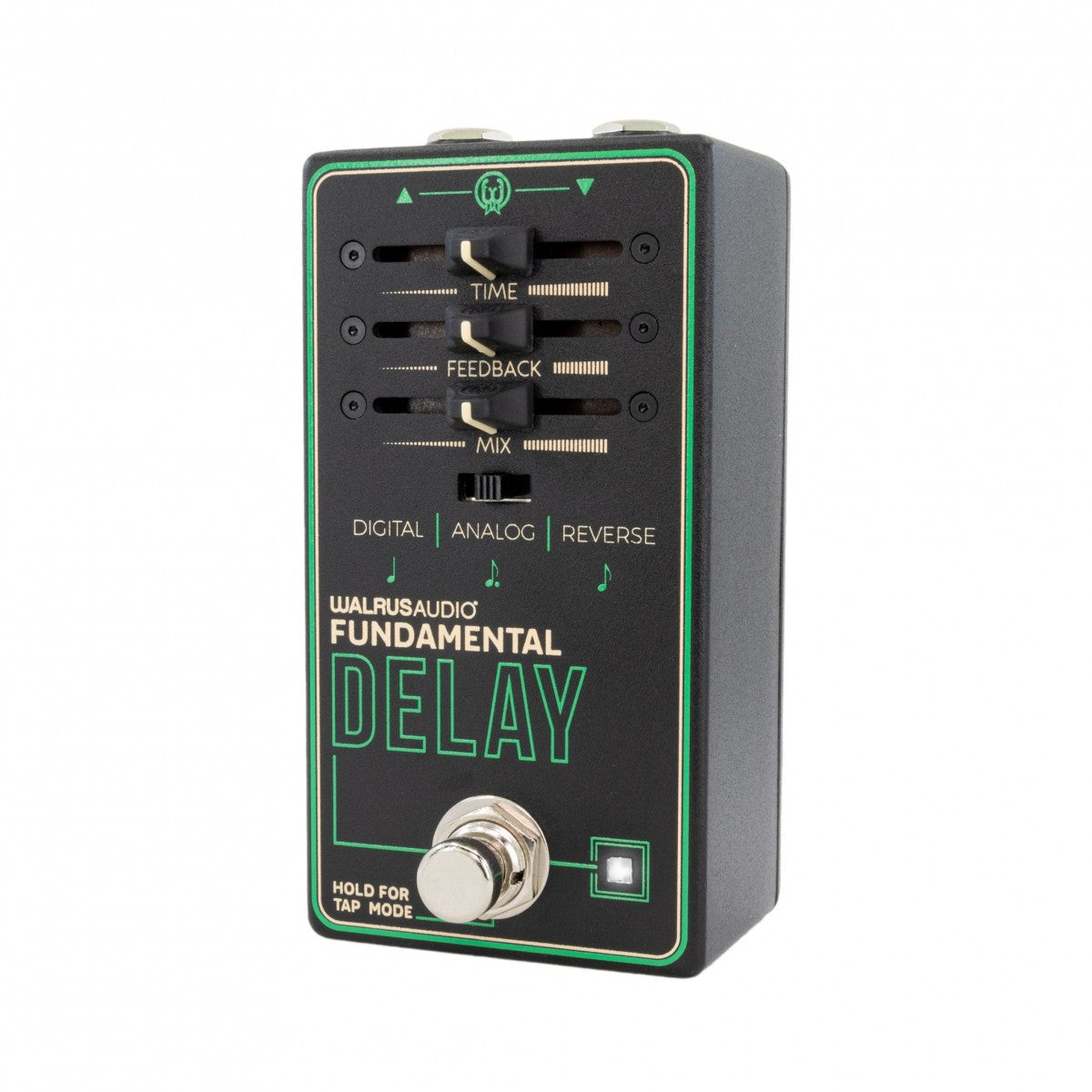 Walrus Audio Fundamental Series Delay Guitar Effects Pedal, Digital Pedal