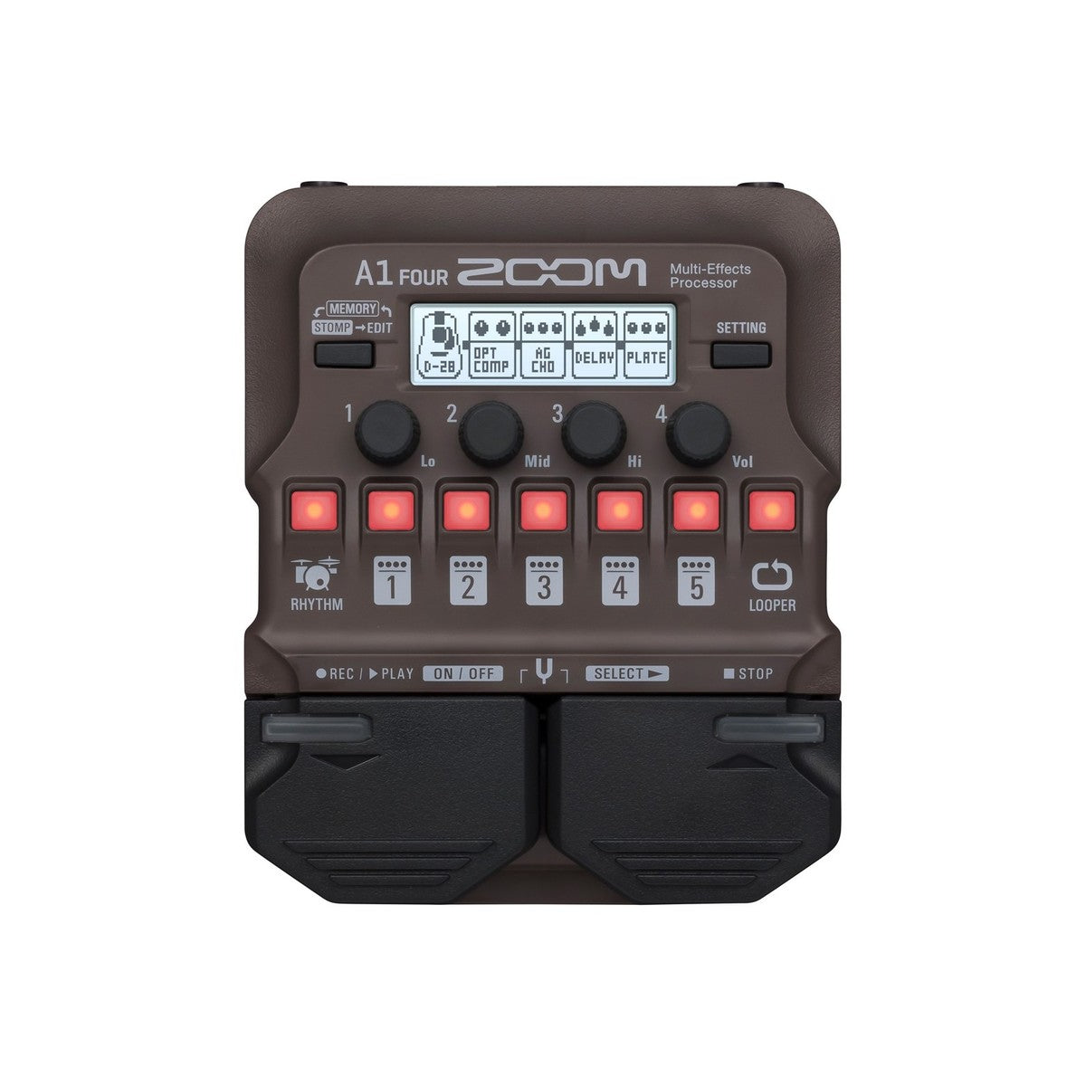 Multi Efects Pedal Guitar Zoom A1