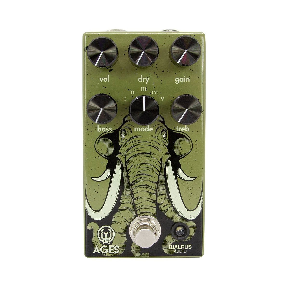 Overdrive Pedal Guitar Walrus Audio Ages Five-State