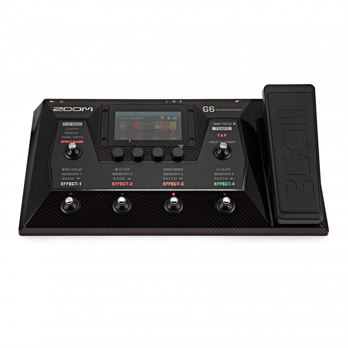 Multi Efects Pedal Guitar Zoom G6