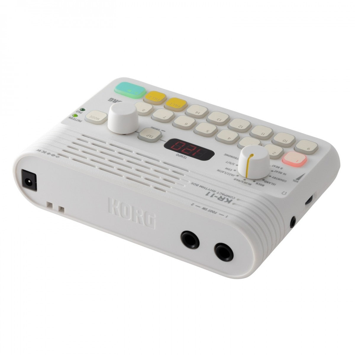 Drum Machine Pedal Guitar  Korg KR-11 Compact Rhythm Box