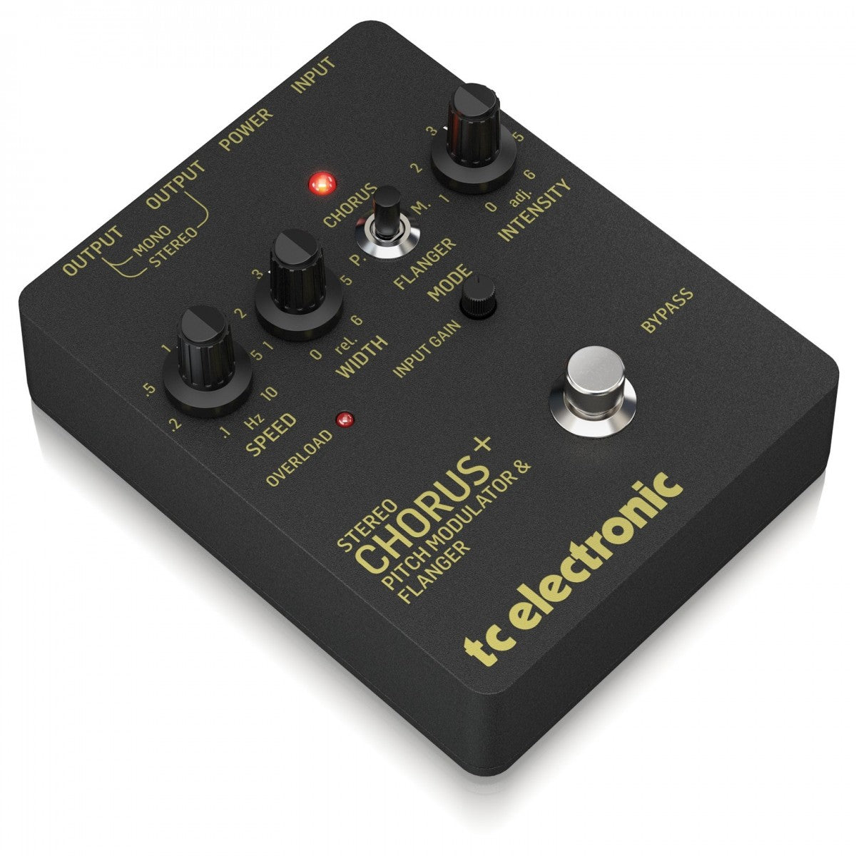 Flanger Pedal Guitar TC Electronic SCF GOLD Stereo Chorus