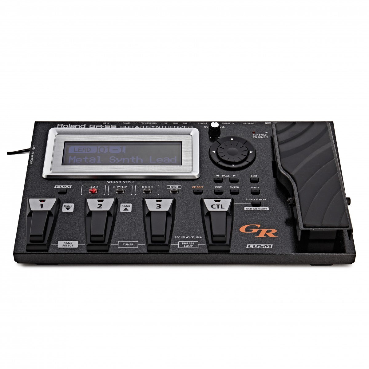 Synth Pedal Guitar Roland GR55S BK