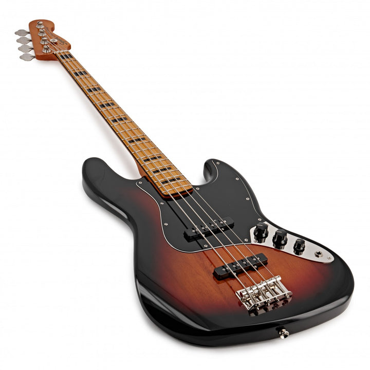 Squier Classic Vibe 70s Jazz Bass, Maple Fingerboard, 3-Color Sunburst