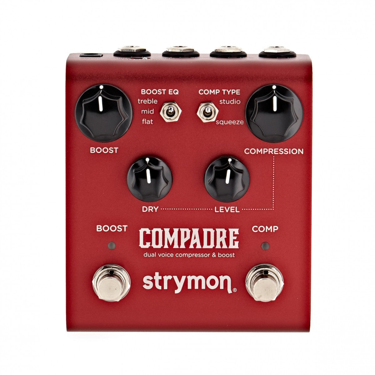 Strymon Compadre Dual Voice Compressor & Boost Guitar Effects Pedal, Analog Pedal