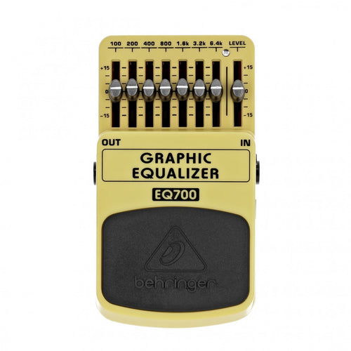 EQ Pedal Guitar Behringer EQ700 Graphic Equalizer