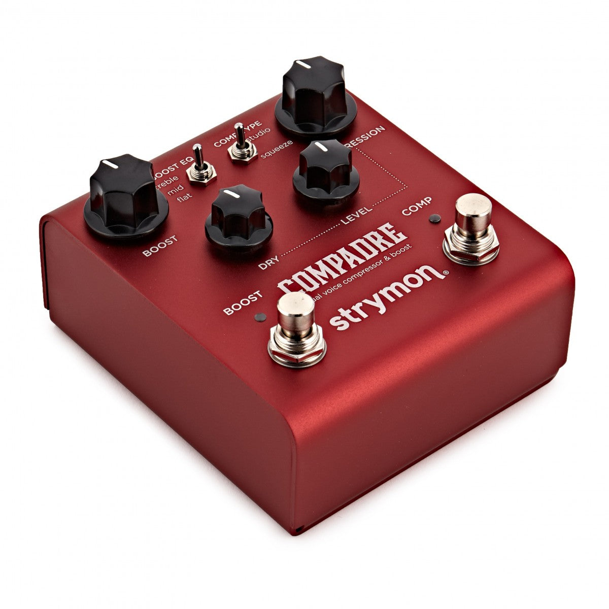 Strymon Compadre Dual Voice Compressor & Boost Guitar Effects Pedal, Analog Pedal