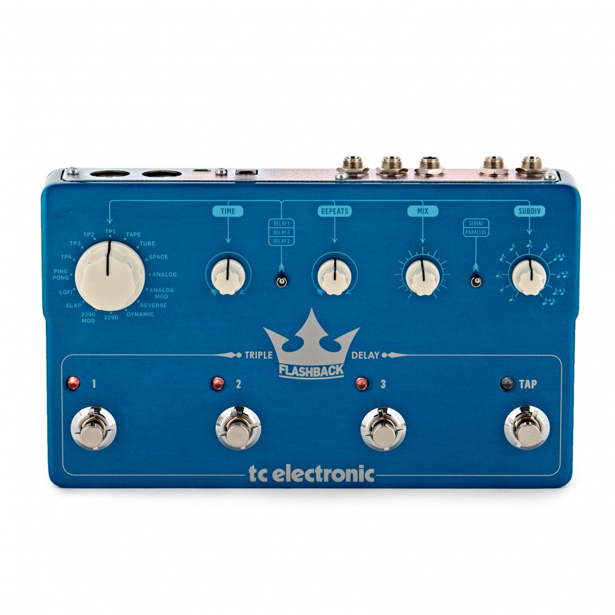 Delay Pedal Guitar TC Electronic Flashback Triple
