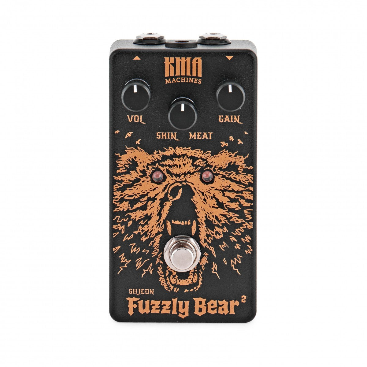 Fuzz Pedal Guitar KMA Machines Fuzzly Bear 2 Silicone