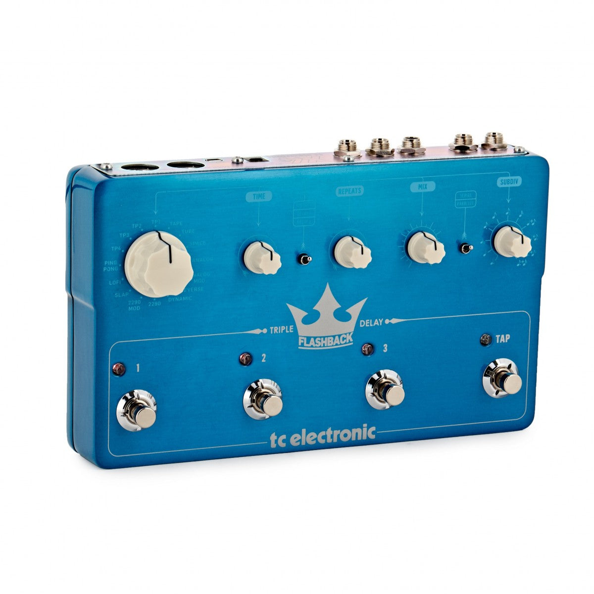 Delay Pedal Guitar TC Electronic Flashback Triple