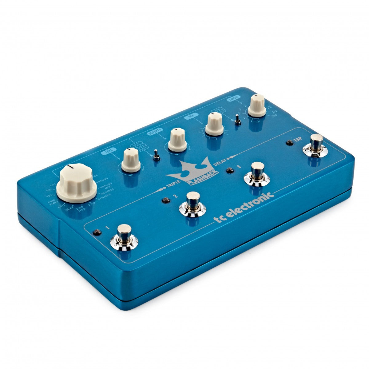 Delay Pedal Guitar TC Electronic Flashback Triple