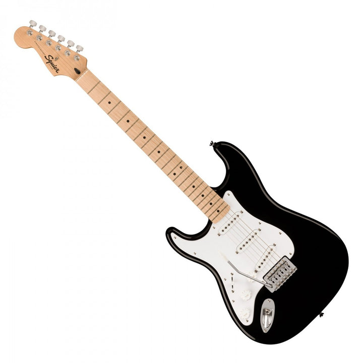 Đàn Guitar Điện Squier Sonic Stratocaster Left Handed Black Maple Fingerboard