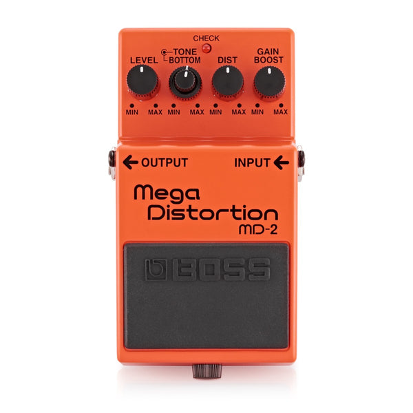 Distortion Pedal Guitar Boss MD-2 Mega Distortion Guitar