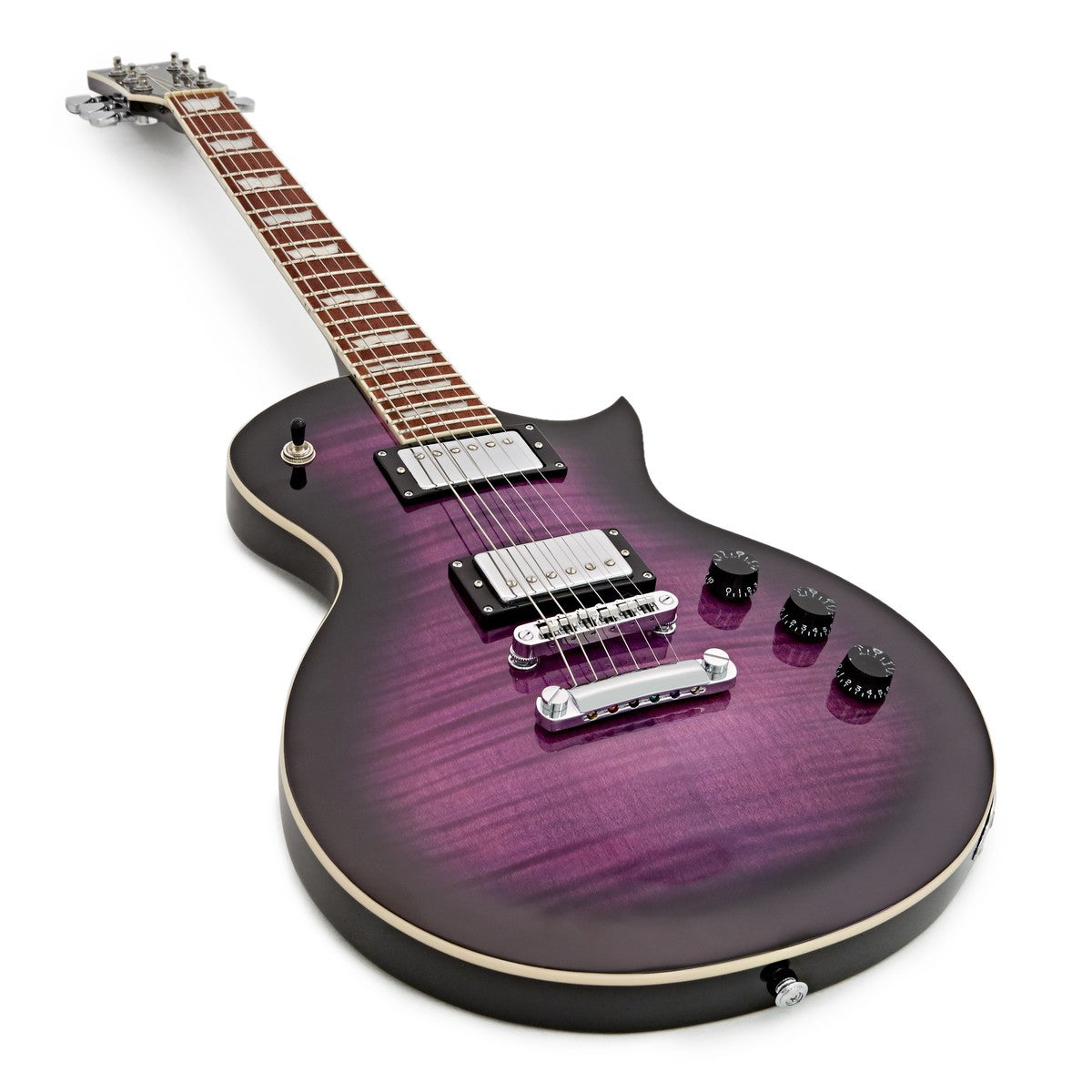 ESP LTD EC-256FM, See Thru Purple Sunburst