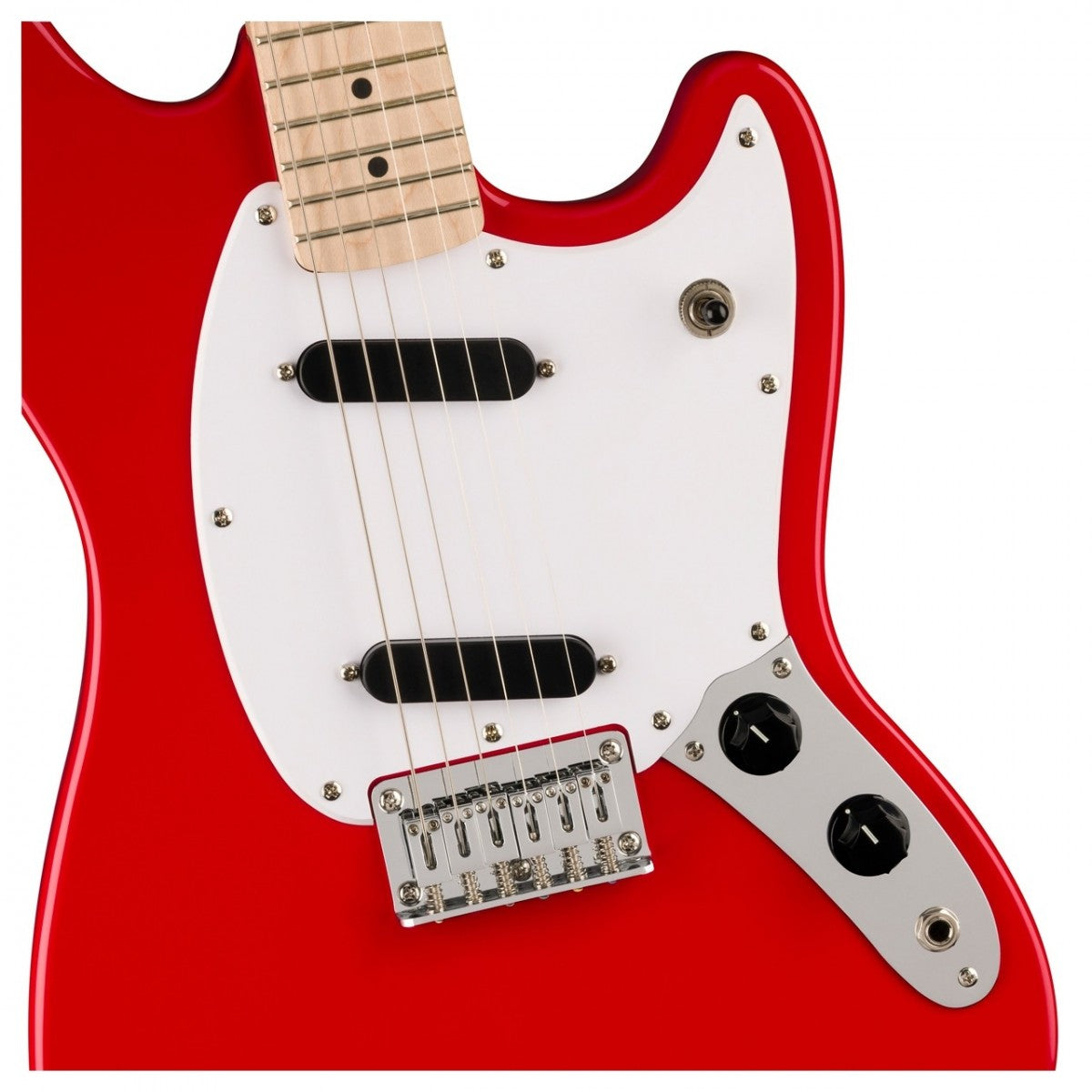Đàn Guitar Điện Squier Sonic Mustang, Maple Fingerboard, Torino Red
