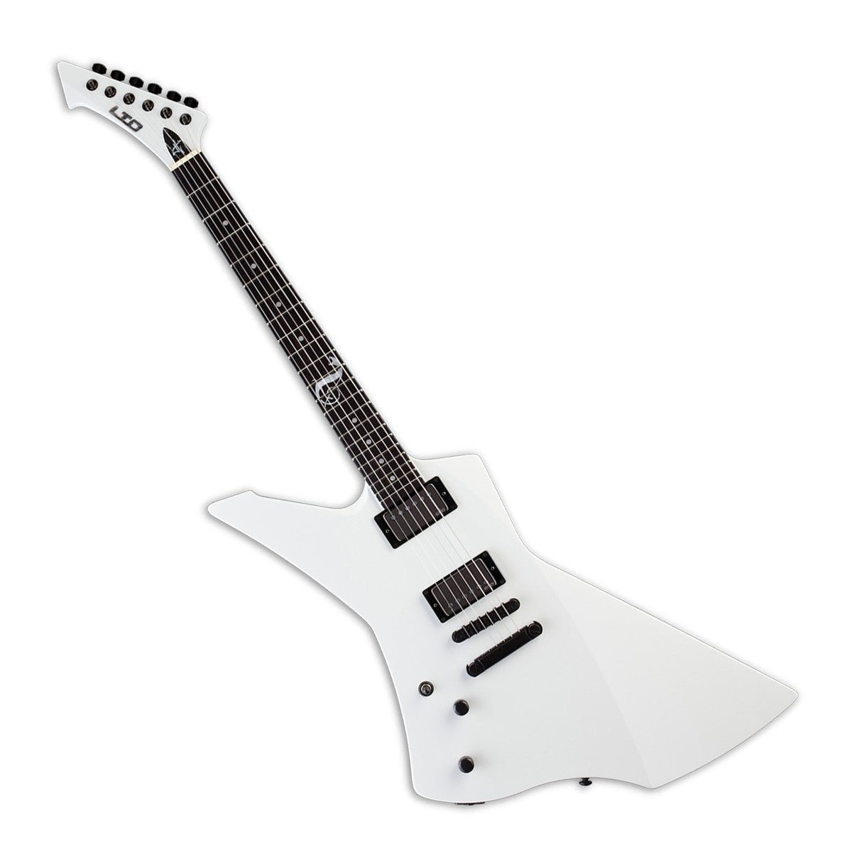 Đàn Guitar Điện ESP LTD James Hetfield Snakebyte Left Handed, Snow White