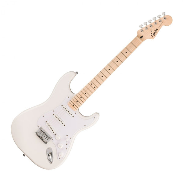 Đàn Guitar Điện Squier Sonic Stratocaster HT Arctic White Maple Fingerboard