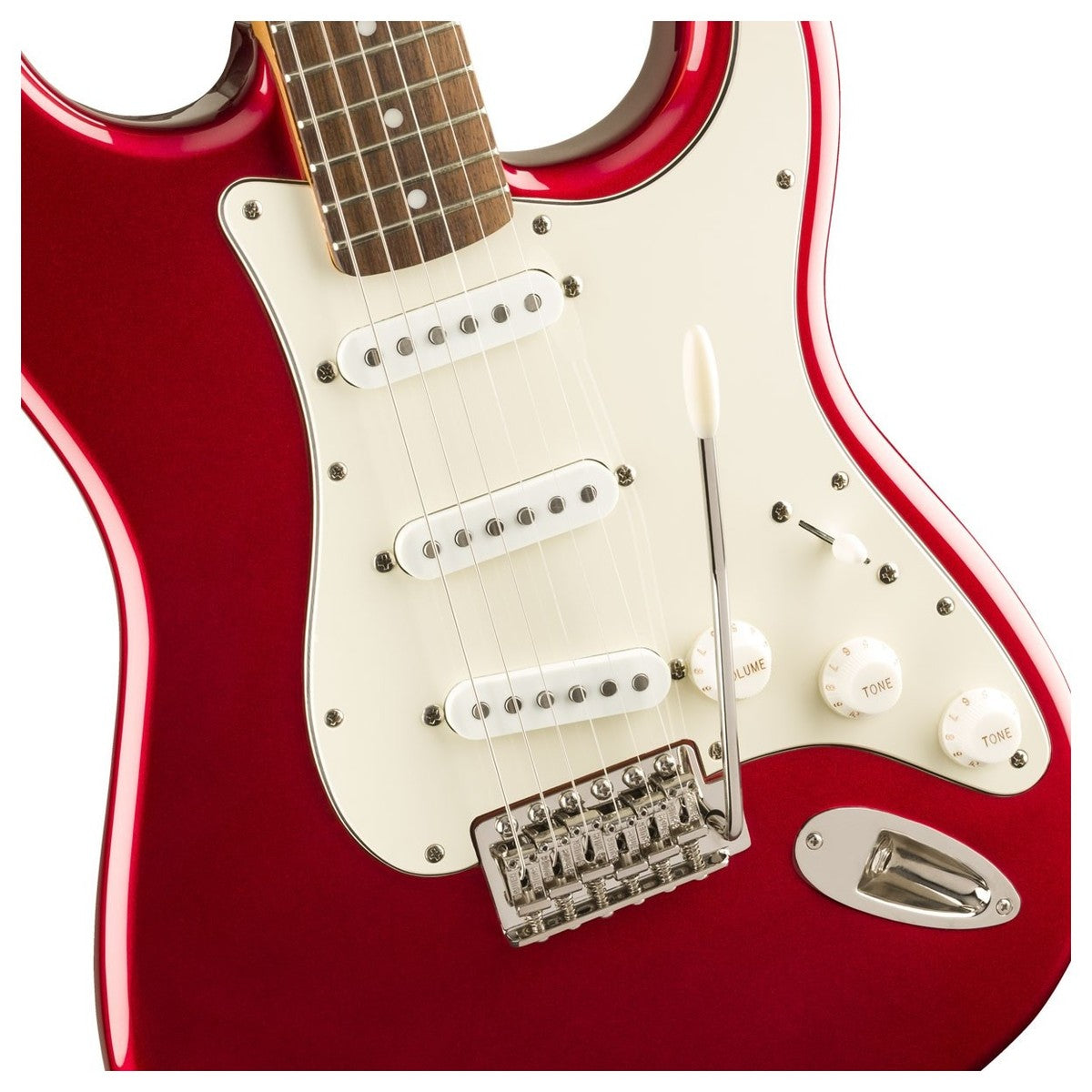 Đàn Guitar Điện Squier Classic Vibe 60s Stratocaster, Indian Laurel Fingerboard, Candy Apple Red