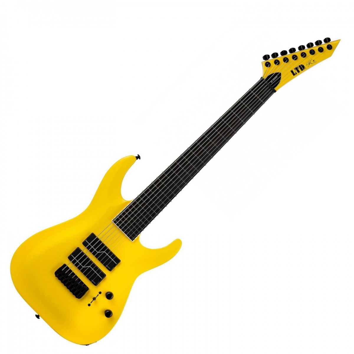 ESP LTD Stephen Carpenter SC-608 Baritone, Yellow
