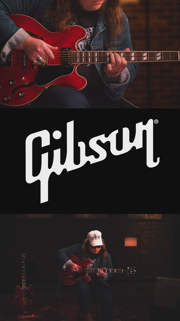 Tải video: Đàn Guitar Điện Gibson 1964 ES-345 Reissue with Bigsby Sapphire Mist HS, Rosewood Fingerboard, Sapphire Mist