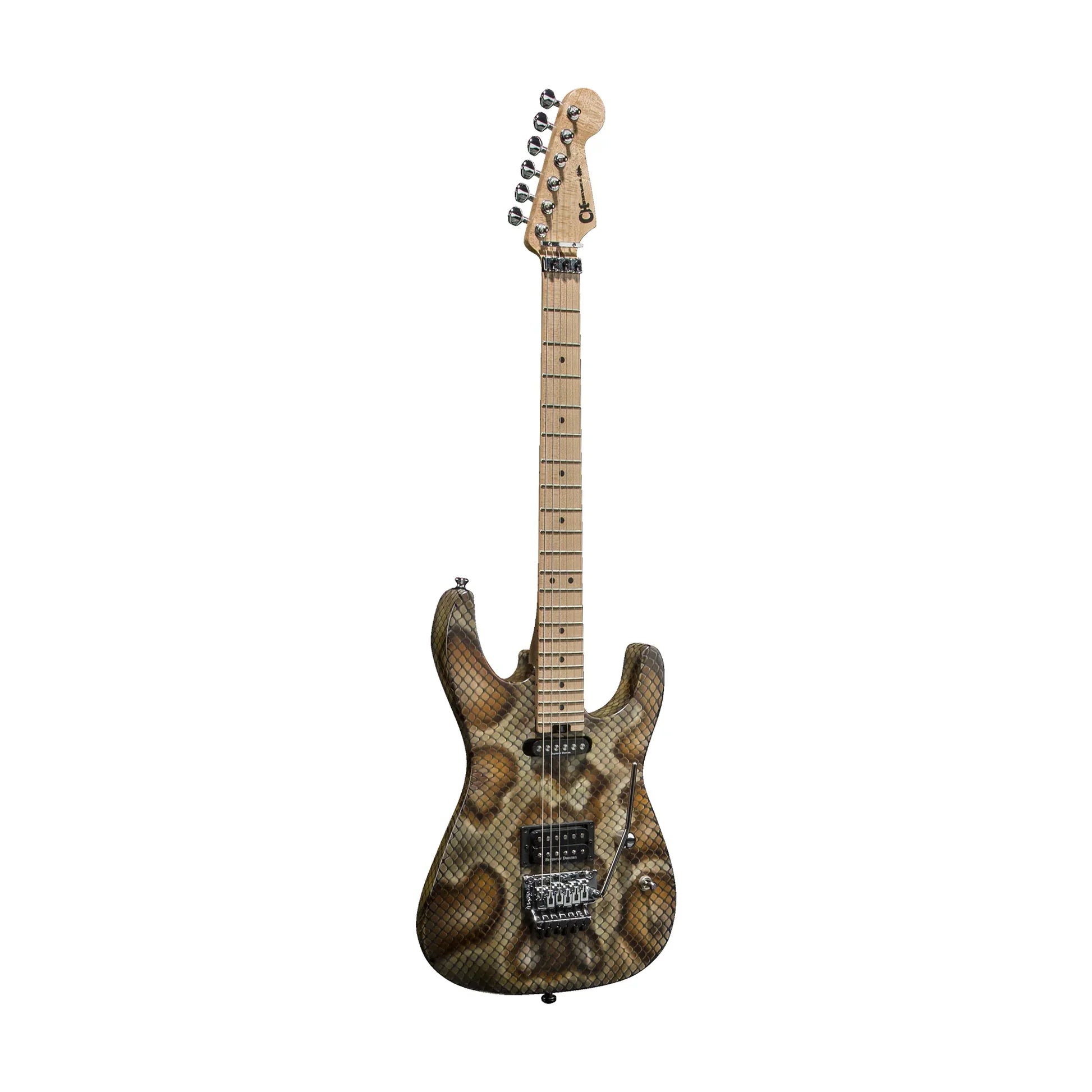 Đàn Guitar Điện Charvel Warren DeMartini USA Signature Snake HS, Maple Fingerboard