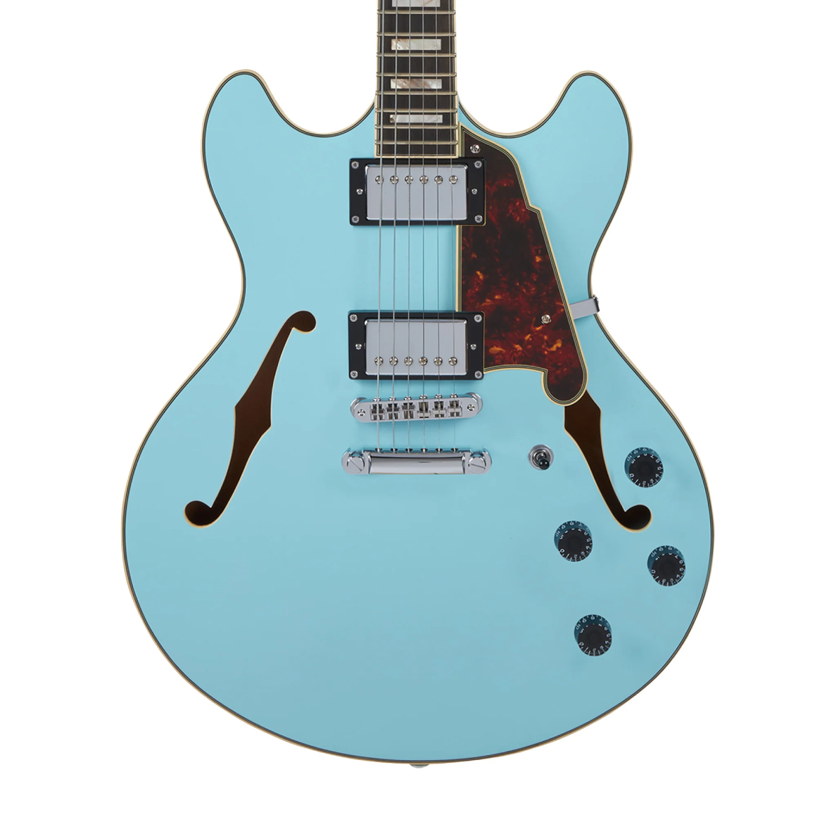Đàn Guitar Điện D'Angelico Premier DC Semi-Hollowbody w/Stopbar Tailpiece