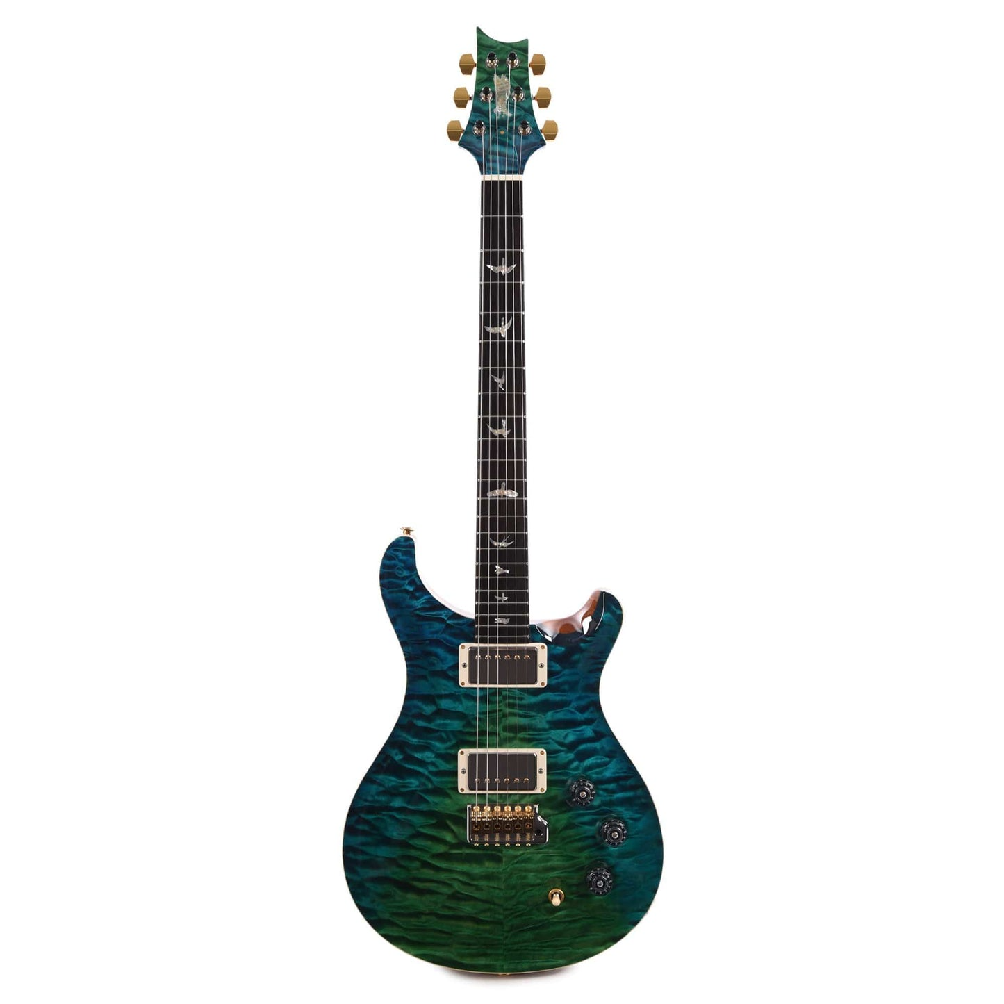 Đàn Guitar Điện PRS DGT Wood Library 10 Top Private Stock, Laguna Dragon's Breath Smoked Burst w/Case