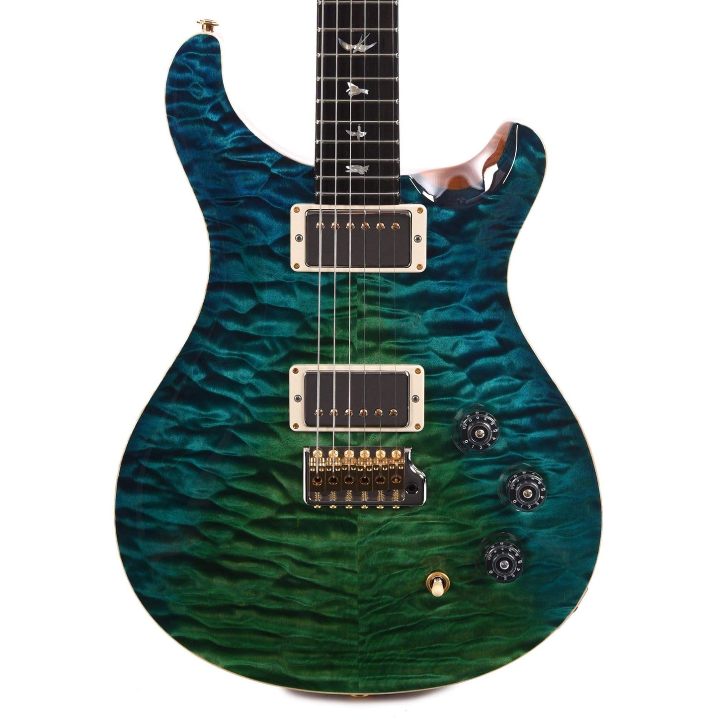 Đàn Guitar Điện PRS DGT Wood Library 10 Top Private Stock, Laguna Dragon's Breath Smoked Burst w/Case
