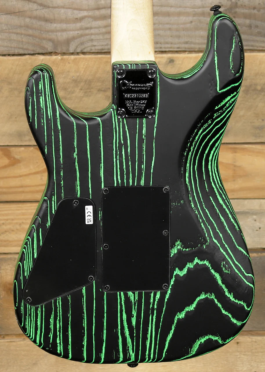 Đàn Guitar Điện Charvel Limited Edition Pro-Mod San Dimas Style 1 HH FR E ASH, Ebony Fingerboard, Green Glow