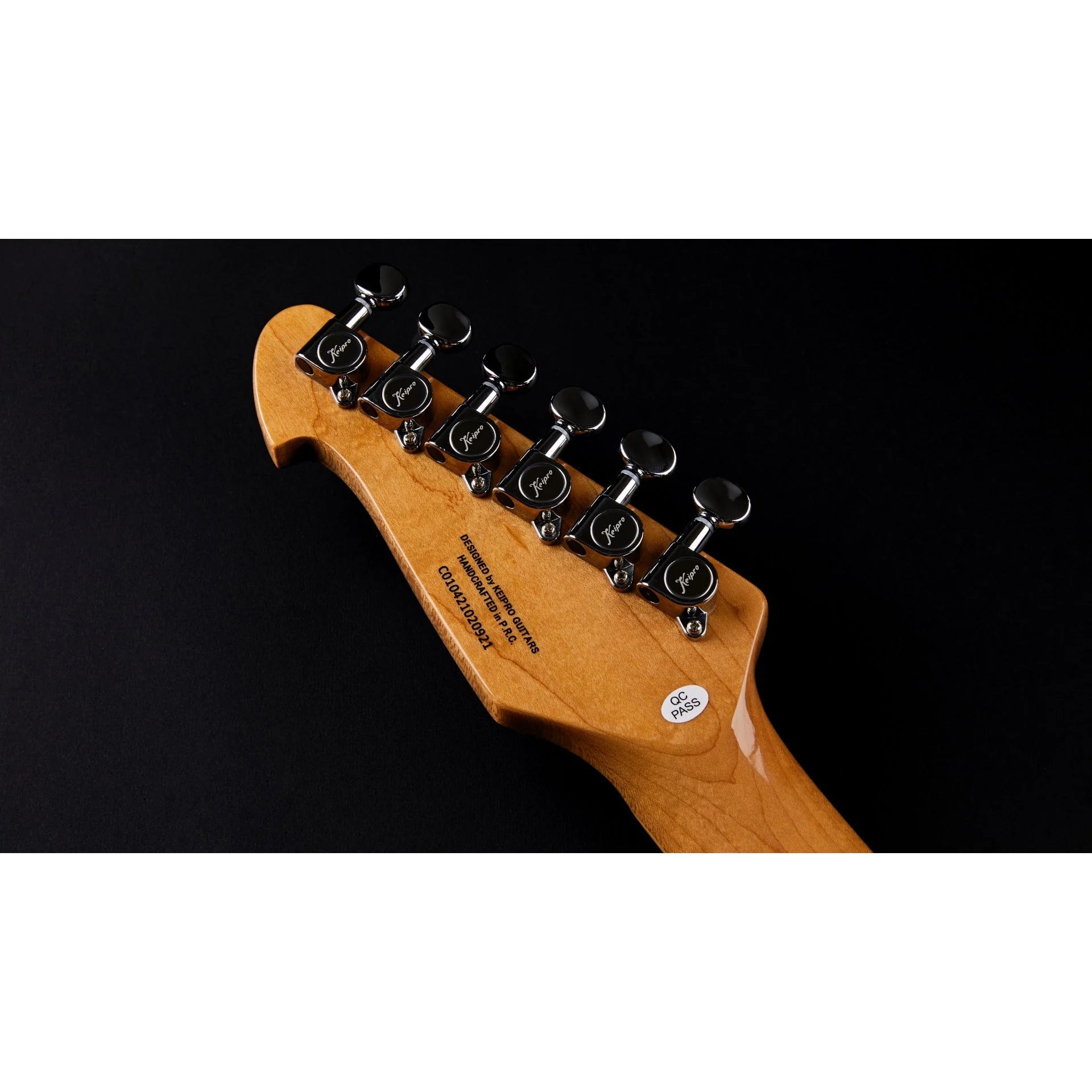 Đàn Guitar Điện Keipro Classic Series ST SSS Maple Fingerboard Black
