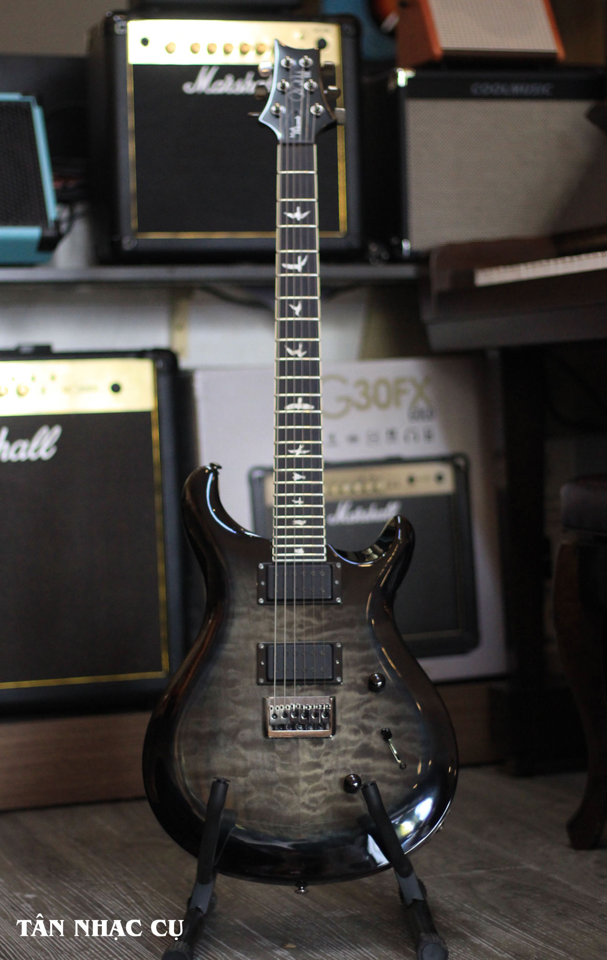 Đàn Guitar Điện PRS SE Mark Holcomb, Ebony Fingerboard