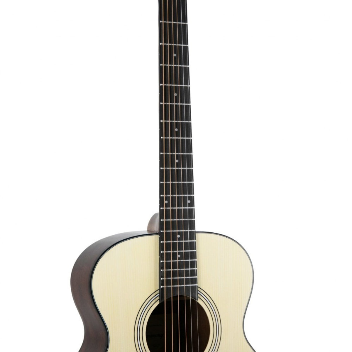 Đàn Guitar Acoustic-Electric Harmony Foundation Series e-Terra ST Petite OM w/Bag, Natural Satin