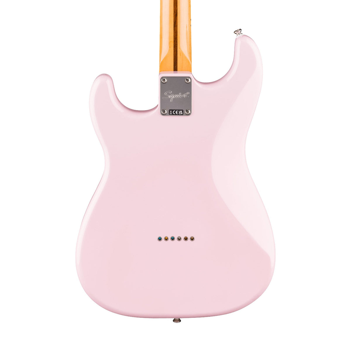 Đàn Guitar Điện Squier Classic Vibe '50s Stratocaster HT màu Shell Pink – thân đàn mặt sau