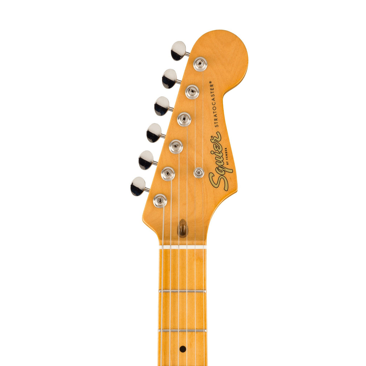 Đàn Guitar Điện Squier Classic Vibe '50s Stratocaster HT màu Surf Green – đầu đàn mặt trước