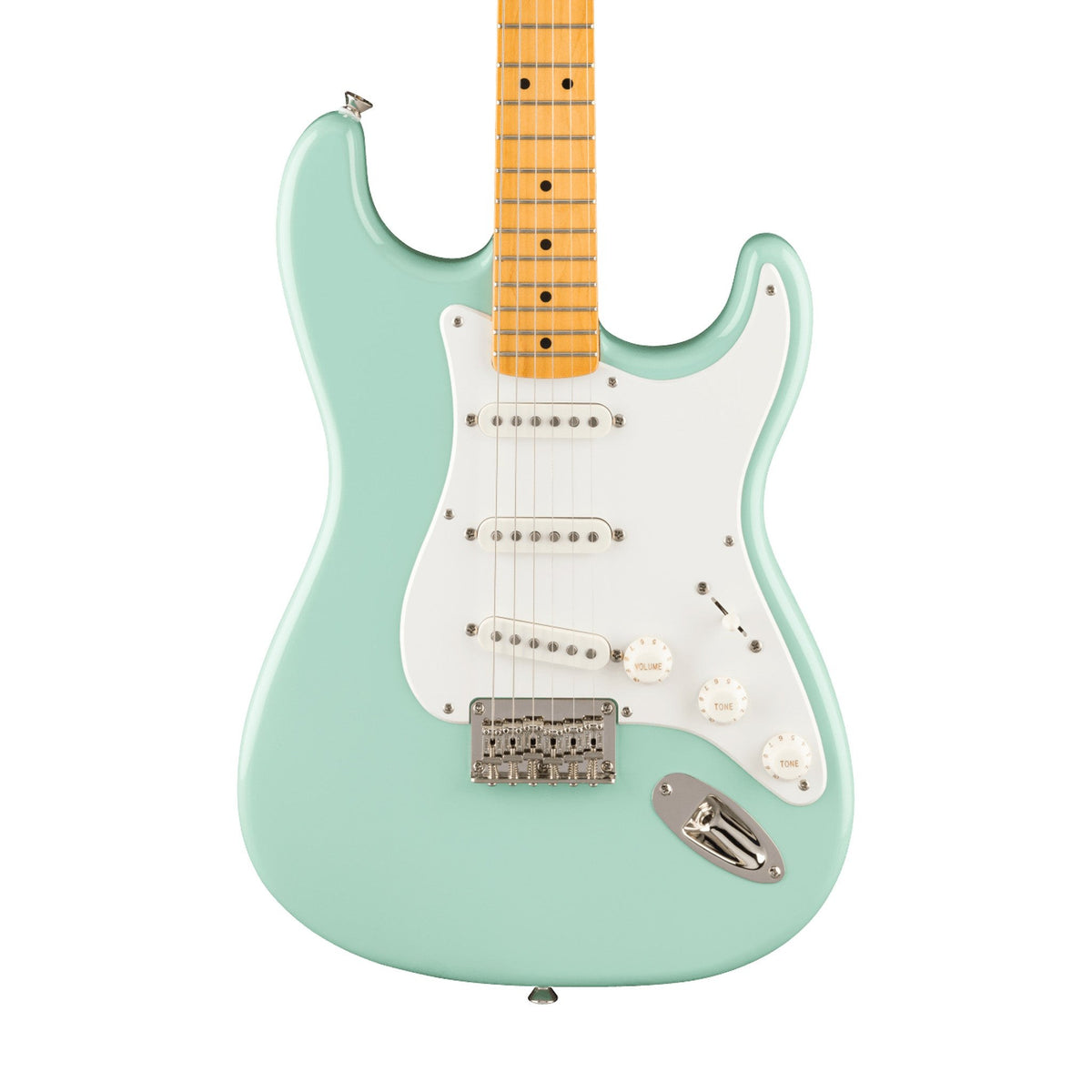 Đàn Guitar Điện Squier Classic Vibe '50s Stratocaster HT màu Surf Green – thân đàn mặt trước