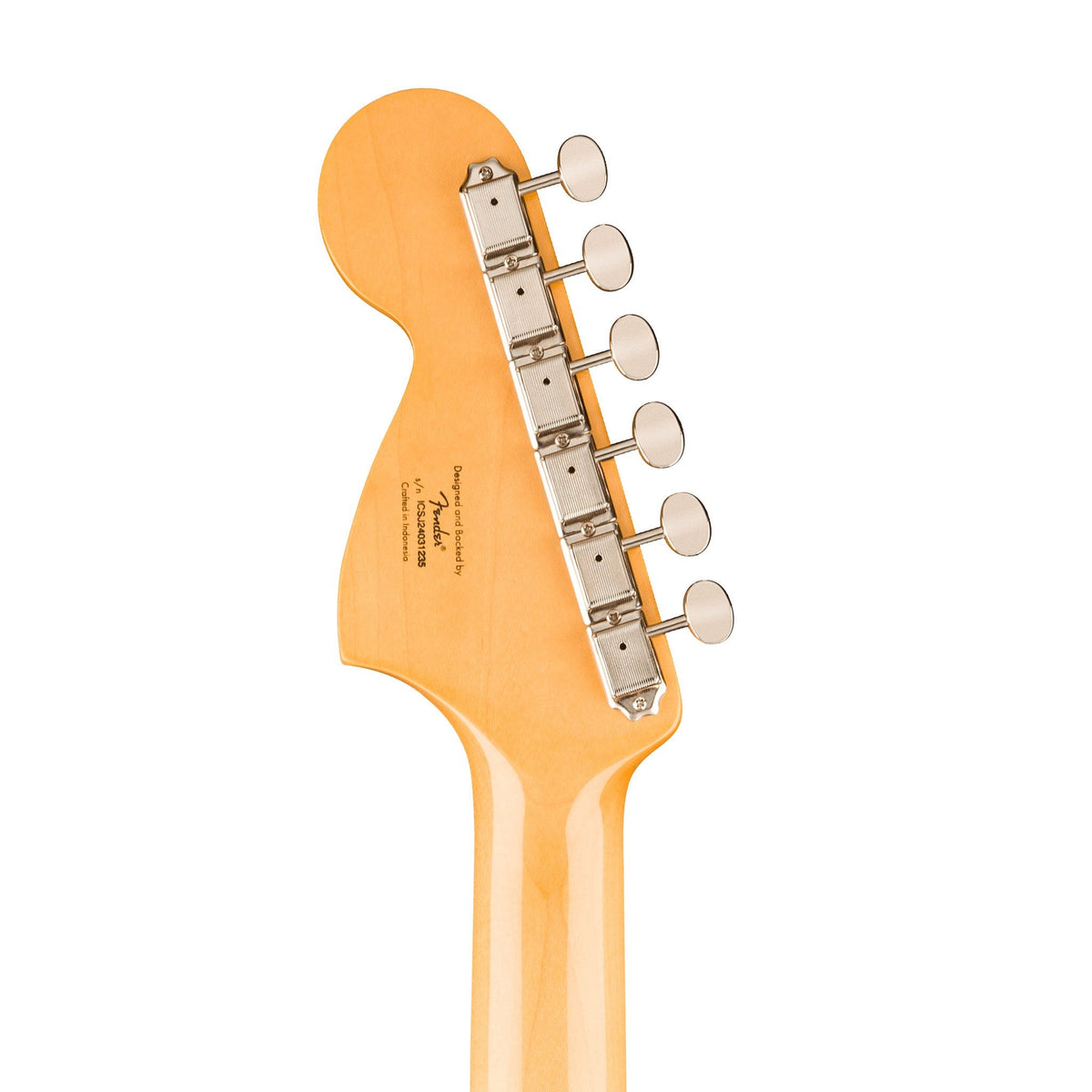 Đàn Guitar Điện Squier Classic Vibe '70s Stratocaster HT HSS màu Mocha – đầu đàn mặt sau