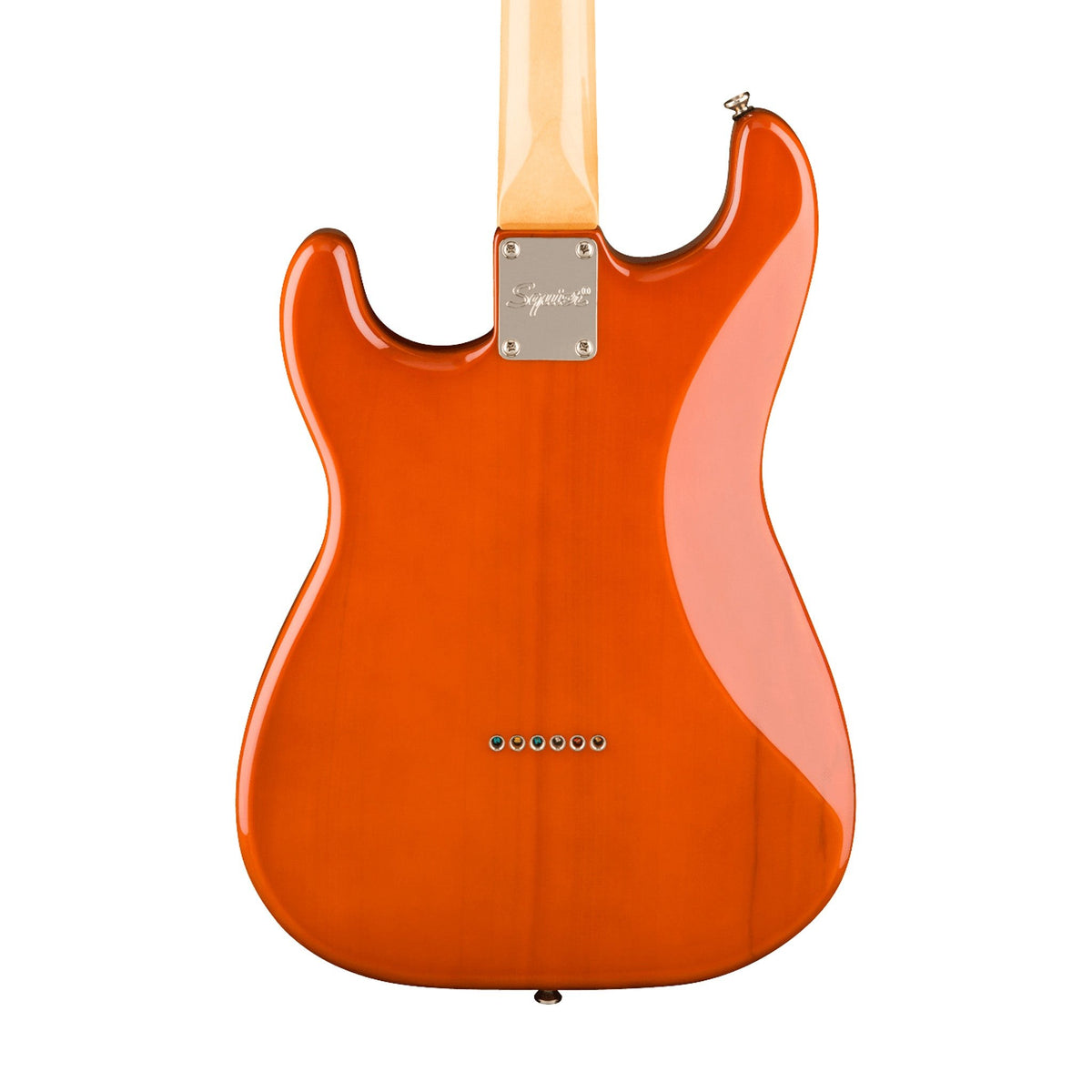 Đàn Guitar Điện Squier Classic Vibe '70s Stratocaster HT HSS màu Mocha – thân đàn mặt sau