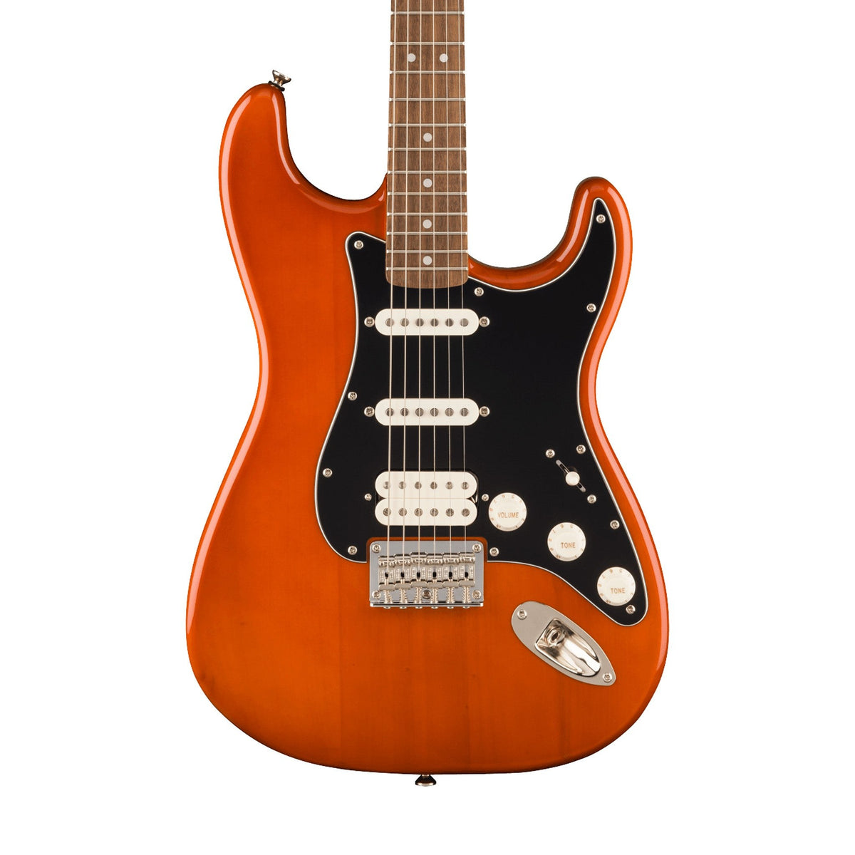 Đàn Guitar Điện Squier Classic Vibe '70s Stratocaster HT HSS màu Mocha – thân đàn mặt trước