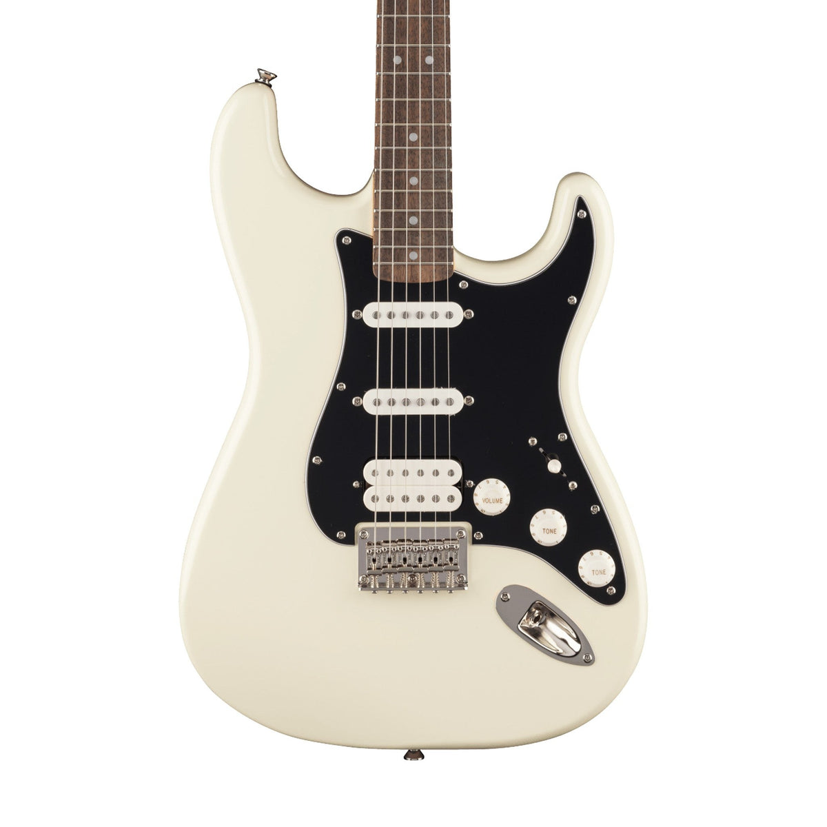 Đàn Guitar Điện Squier Classic Vibe '70s Stratocaster HT HSS màu Olympic White – thân đàn mặt trước