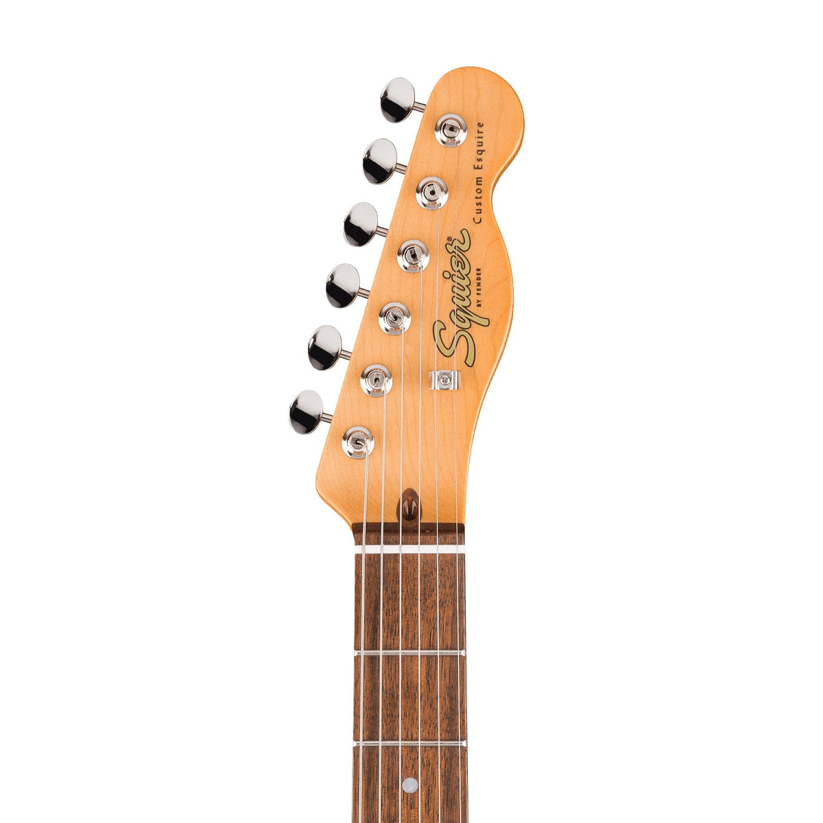 Đàn Guitar Điện Squier Classic Vibe Custom Esquire màu Candy Apple Red – đầu đàn mặt trước